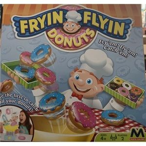 Fryin' Flyin Donuts / Frying Flying Donuts - Family Game Ages 4+